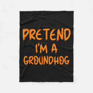 Halloween Verkleed Als Een Bosmarmot Kostuum Luie Fleece Deken