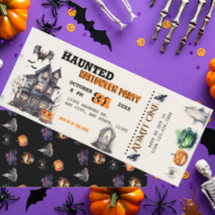 Halloween Verkleedfeest Kaart