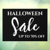 Halloween Verkoopteken, Boutique Signage, Winkel Raamsticker (Vel 3)