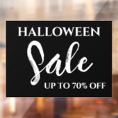 Halloween Verkoopteken, Boutique Signage, Winkel Raamsticker (Vel 2)