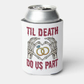 Halloween Verloving tot de dood ons deel doet Blikjeskoeler (Blikje Achterkant)