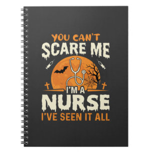 Halloween Verpleegster Bang Me Notitieboek