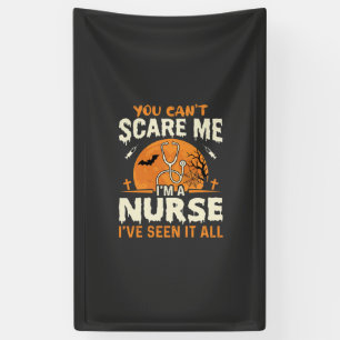 Halloween Verpleegster Bang Me Spandoek