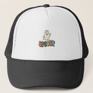 Halloween Verpleegster Griezelige Geest Retro Grap Trucker Pet