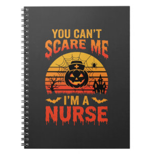 Halloween Verpleegster Je Kunt Me Niet Bang Maken Notitieboek