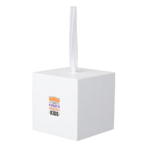 Halloween Verpleegster Spooktacular Kinderen Vinta Kubus Ornament