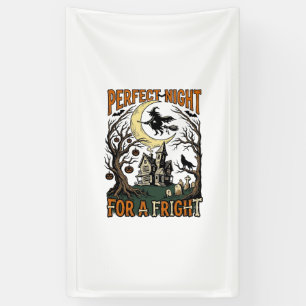 Halloween Verschrikkelijke Heks Vintage Geheime Na Spandoek