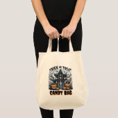 Halloween-versierde betoverde huis tote bag (Voorkant (product))