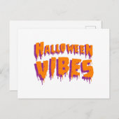 Halloween Vibes Briefkaart (Voorkant / Achterkant)