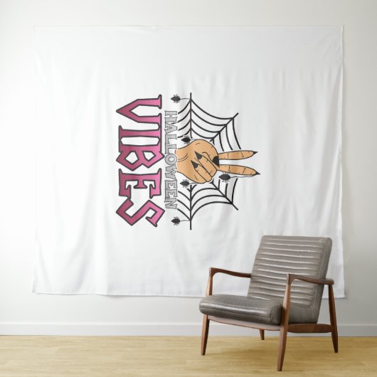 Halloween Vibes, Halloween, eng, kostuum Wandkleed (In Situ (horizontaal))