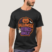 Halloween Vibes Only Retro Halloween Mannen T-shirt (Voorkant)