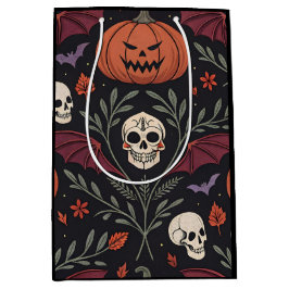 Halloween Vibes Pattern Medium Cadeauzakje
