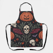 Halloween Vibes Pattern Schort (Voorkant)