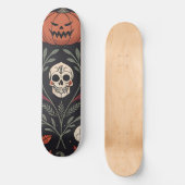 Halloween Vibes Pattern Skateboard (Voorkant)