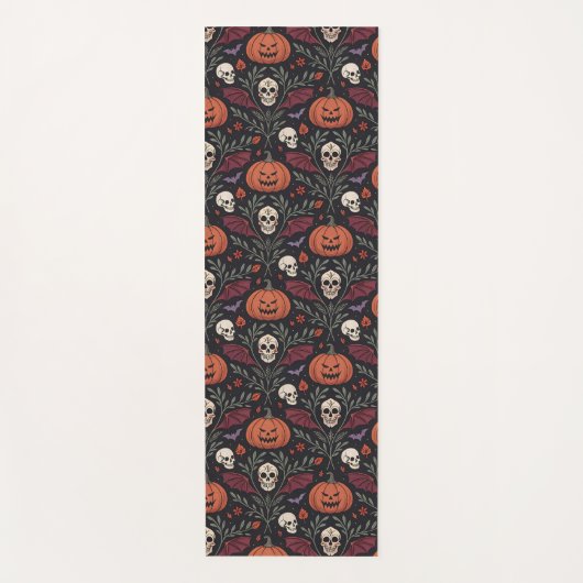 Halloween Vibes Pattern Yogamat (Voorkant)