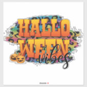 Halloween vibes   sticker (Vel)
