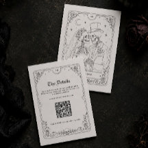 Halloween Victoriaanse Gotische Trouwdetails Qr Co