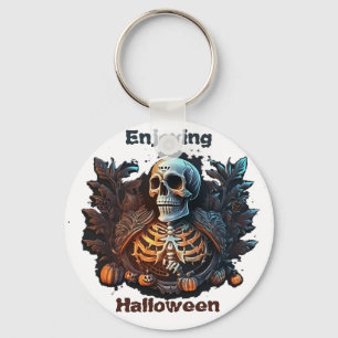 Halloween vieren  sleutelhanger