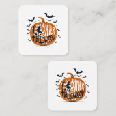  Halloween Vierkante Visitekaartje (Voorkant / Achterkant)