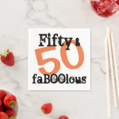 Halloween Vijftig Fabulous 50e Verjaardagsfeest Servetten (Insitu)