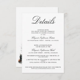 Halloween Village Bruiloft Enclosure Kaart