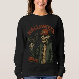 Halloween Vintage - Griezelig Skelet Trui