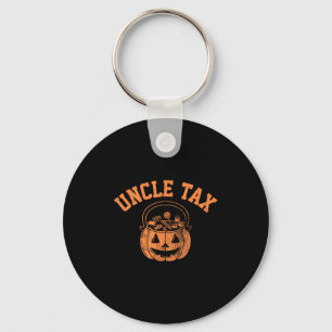 Halloween Vintage Oom Belasting Pompoen Griezelig Sleutelhanger