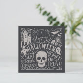 Halloween vintage Spooktaculaire | Invitation du p (Debout devant)