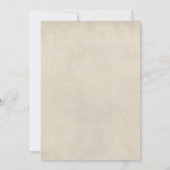 Halloween Vintage Trouwkaart Save The Date (Achterkant)