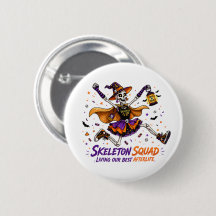 Halloween VIP Skelet Squad Grafisch