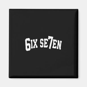 Halloween Viraal Internet Zes Zeven Meme 67 Sport Magneet