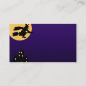 Halloween Visitekaartje (Achterkant)