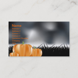 Halloween Visitekaartje