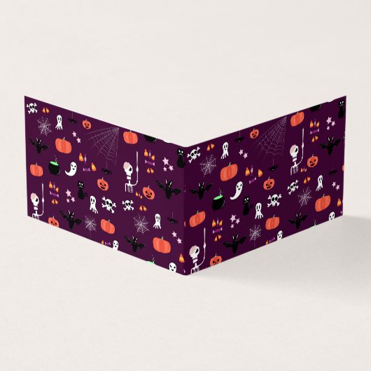 Halloween Visitekaartjes (Buitenkant)