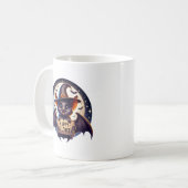 Halloween Vleermuis Koffiemok (Voorkant links)