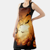 Halloween/vleermuis/pompoen/Herfst Schort (Insitu)