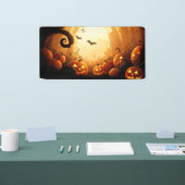 Halloween/vleermuis/pompoen/Herfst Spandoek (Beurs)