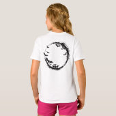 HALLOWEEN-vleermuismaan T-shirt (Achterkant volledig)