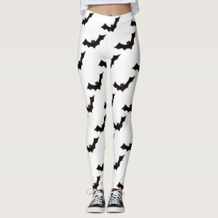 Halloween, vleermuispatroon, Trick or treat, Boo Leggings
