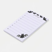 Halloween vliegende vleermuizen op maagdenpalm To  Post-it® Notes (Schuin)