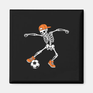 Halloween Voetbal Skelet Voetbal Grap of Snoep Sp Magneet