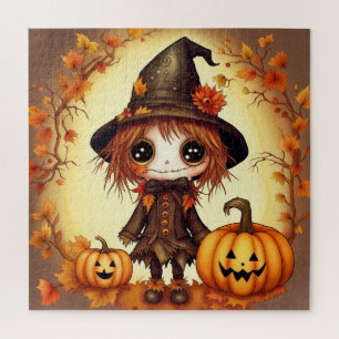 Halloween vogelverschrikker 1 legpuzzel