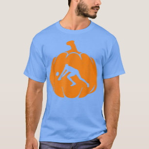 Halloween Volleyball Pumpkin T-shirt