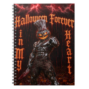 Halloween Voor Altijd In Mijn Hart Gothische Pompo Notitieboek