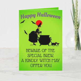Halloween Vouwkaart Kaart