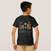 Halloween vrienden t-shirt (Achterkant volledig)
