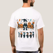 Halloween vrienden t-shirt (Achterkant)