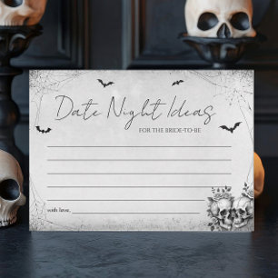 Halloween Vrijgezellenfeest Date Night Ideeën Kaar Kaart