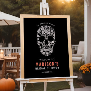 Halloween Vrijgezellenfeest Welkomstteken Poster
