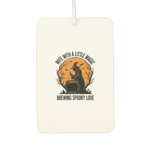 Halloween Vrouw Shirt Vintage Heks Ketel Humor Luchtverfrisser